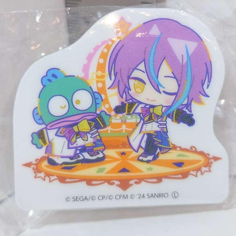 Project Sekai x Sanrio Rui Kamishiro & Hangyodon Acrylic Clip