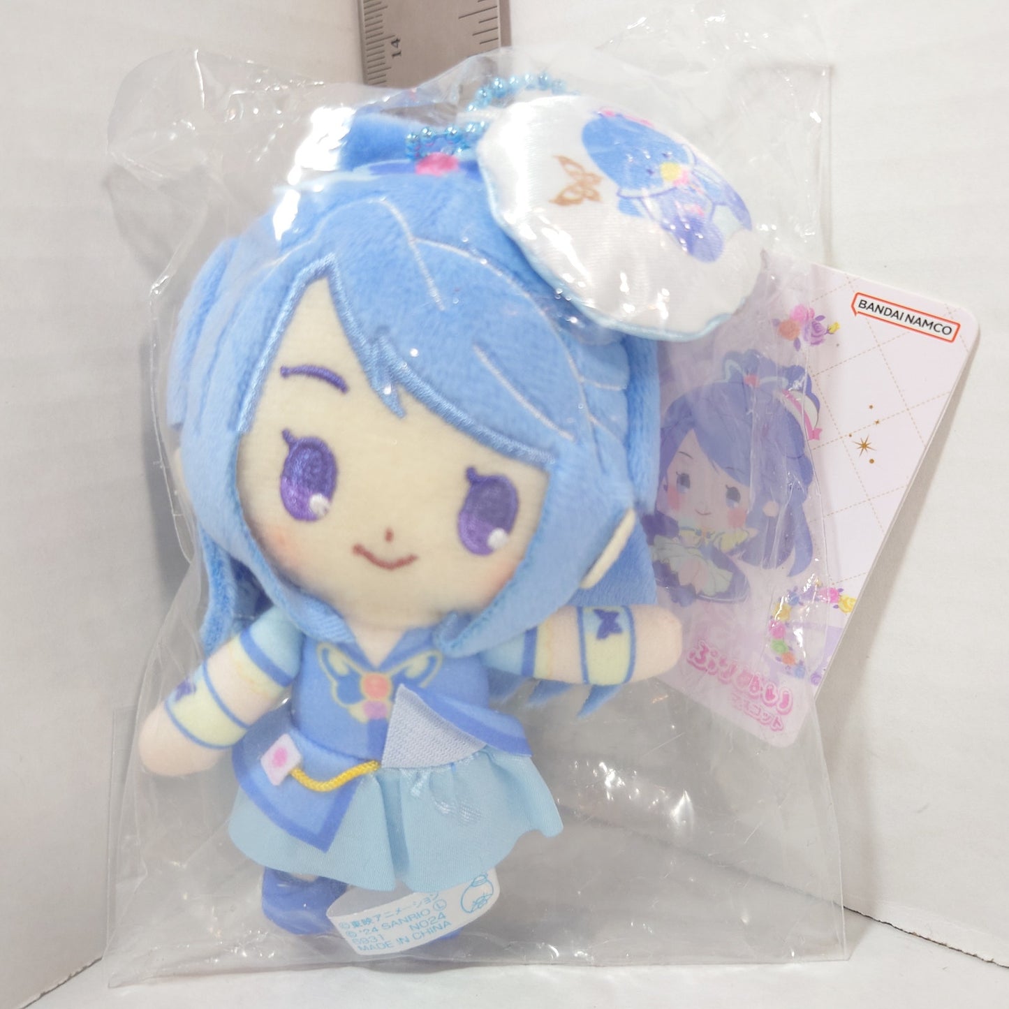 Precure 5 GoGo x Sanrio Cure Aqua x Tuxedo Sam Plush