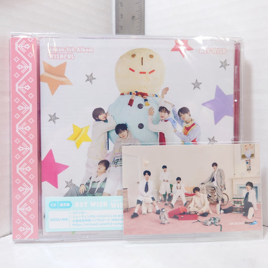 W/POB 1st Press NCT WISH Japan 1st Album "Wishful" SEALED CD