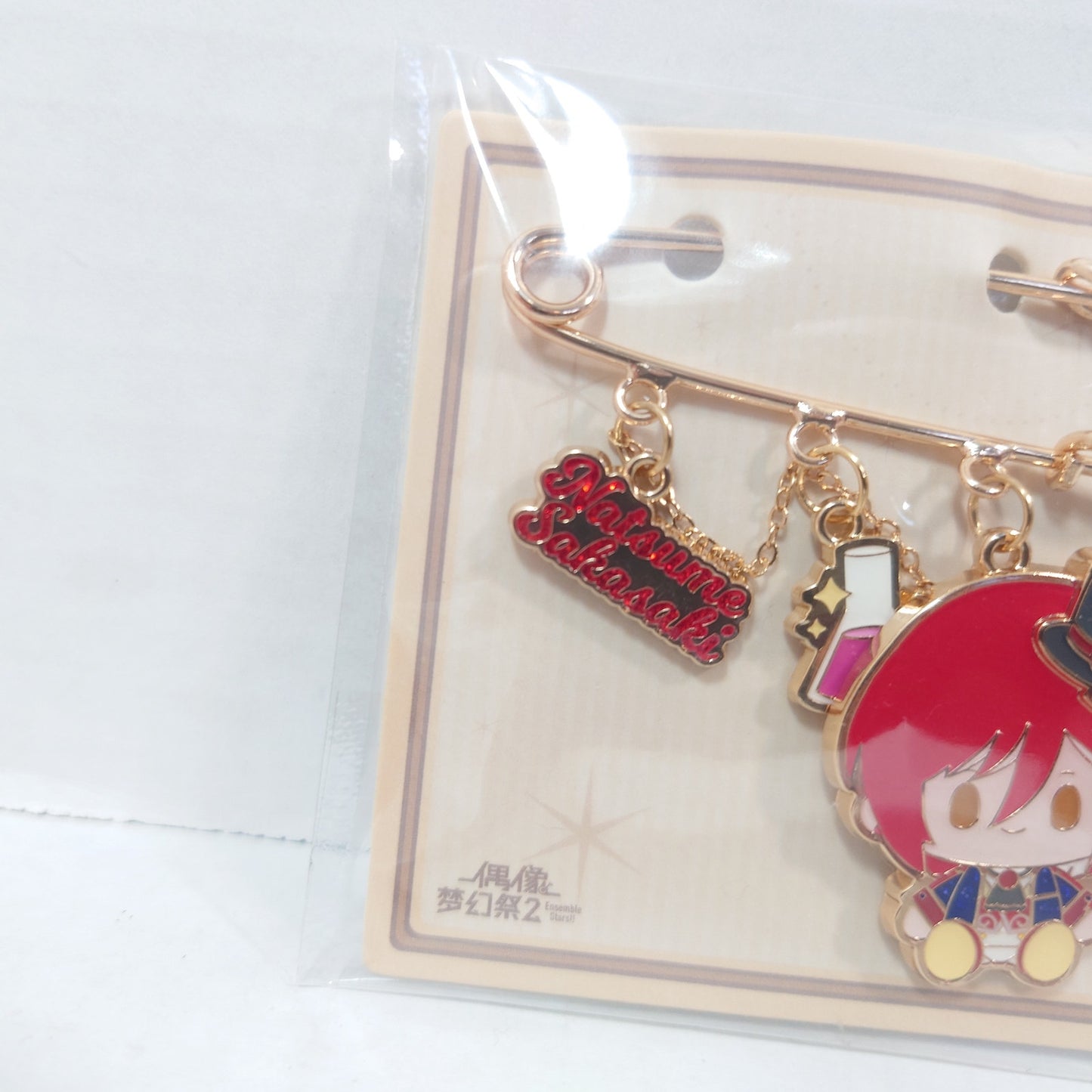 Natsume Sakasaki Switch Ensemble Stars CN Pin Brooch