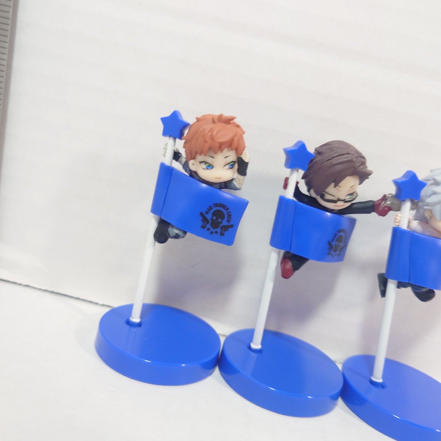 Mad Trigger Crew Hypnosis Mic Mini Flag Figure Set