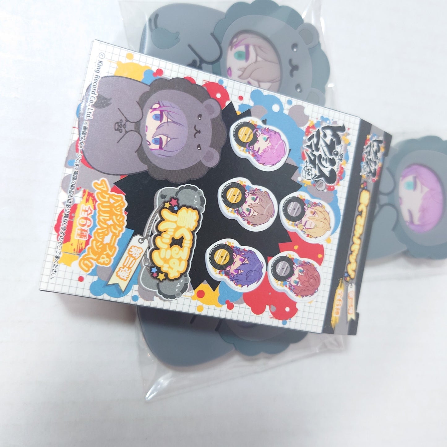 Hypnosis Mic Fling Posse Kigurumi Rubber & Acrylic Badge Pin Set