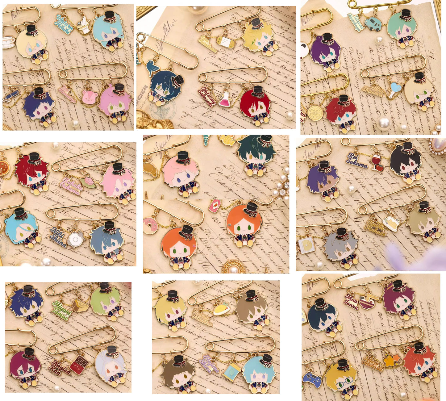 Ensemble Stars CN Brooch Pin