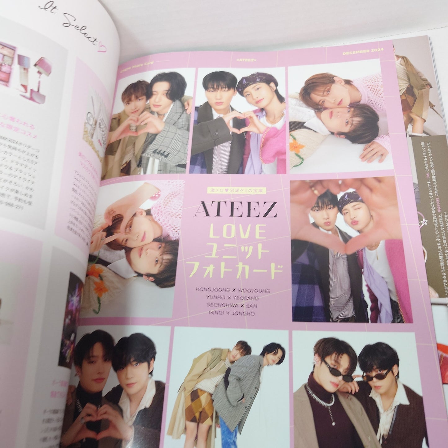 Ateez Cover CanCam Magazine With Inserts