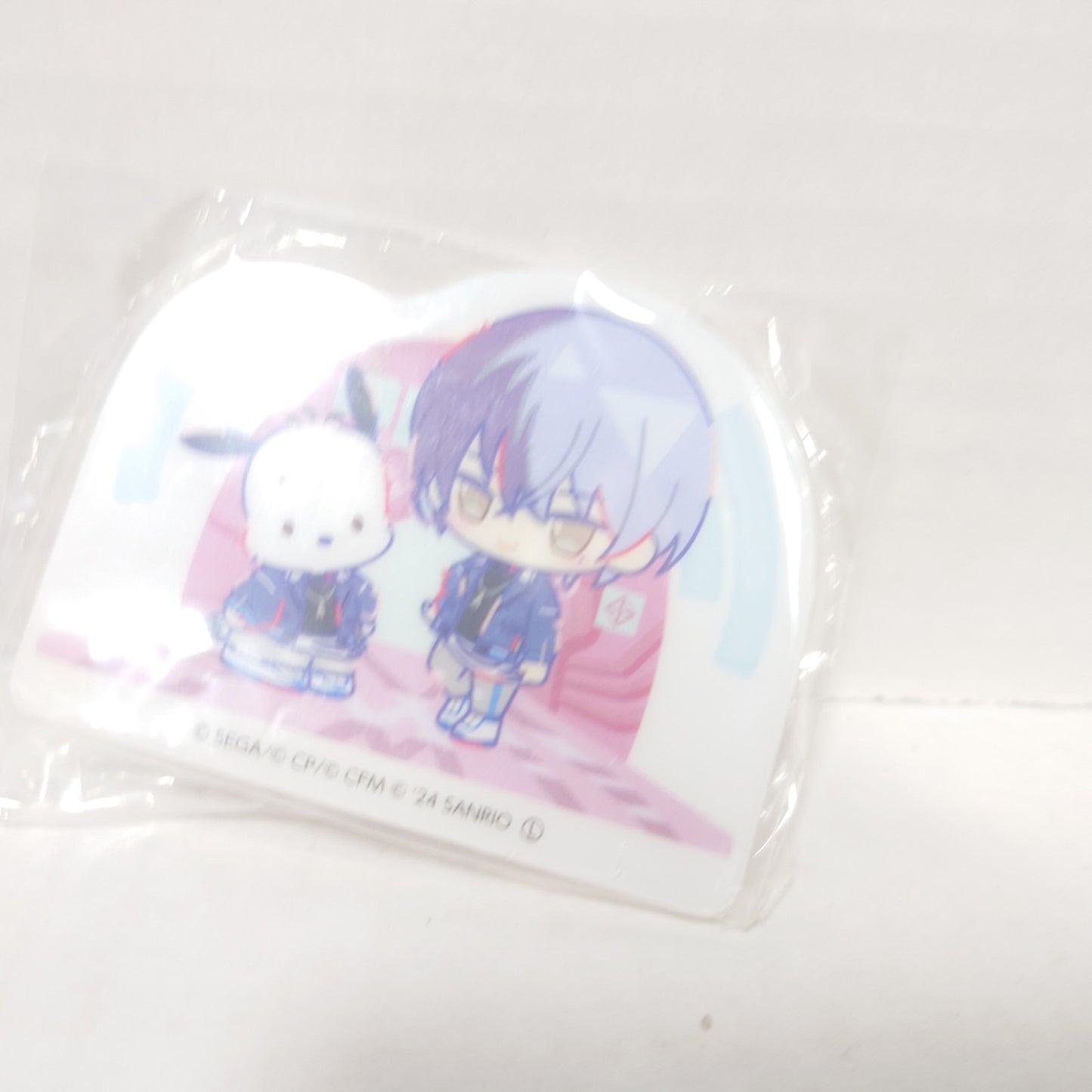 Project Sekai x Sanrio Toya Aoyagi & Pochacco Acrylic Clip