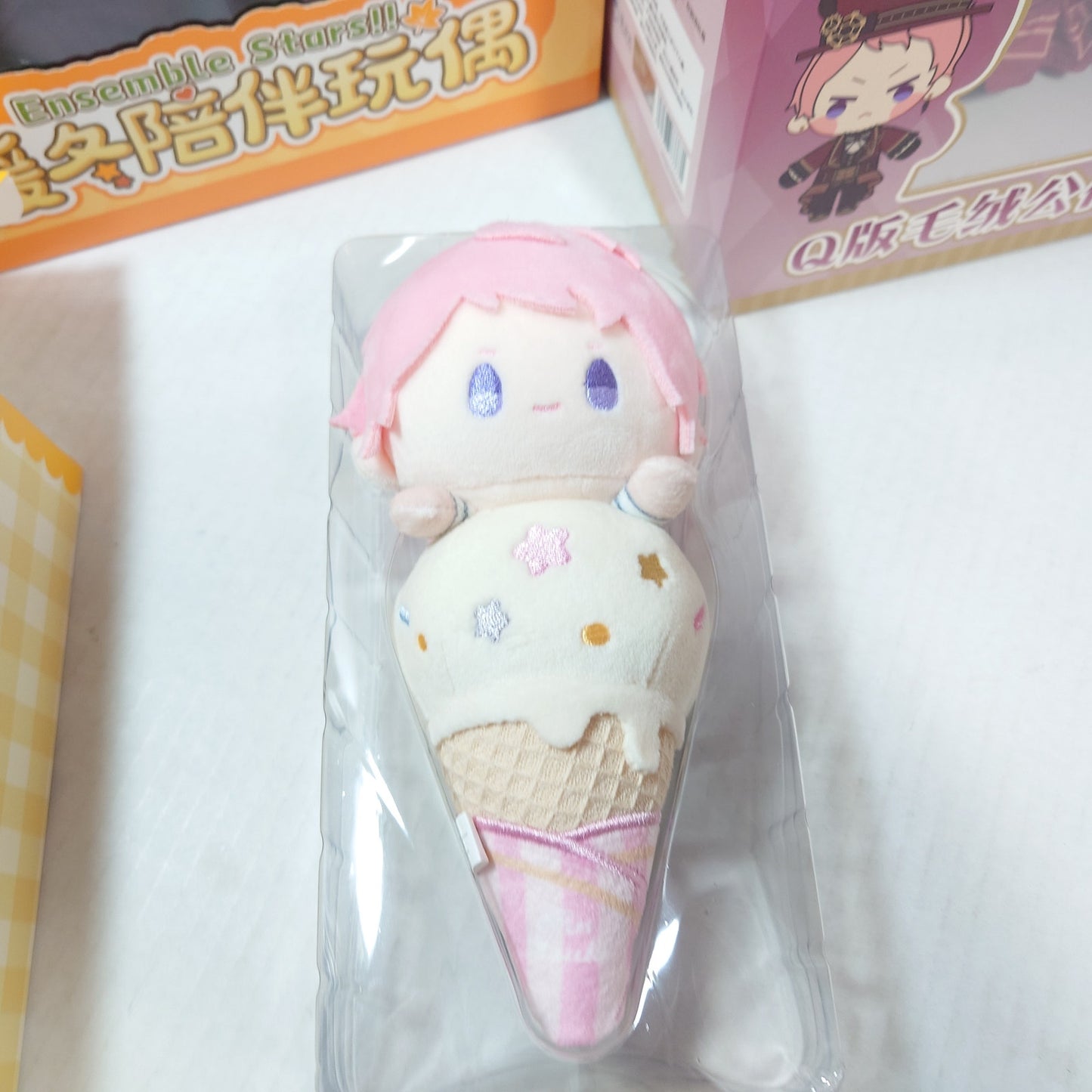 Shu Itsuki Valkyrie Ensemble Stars Plush & Acrylic Stand Set